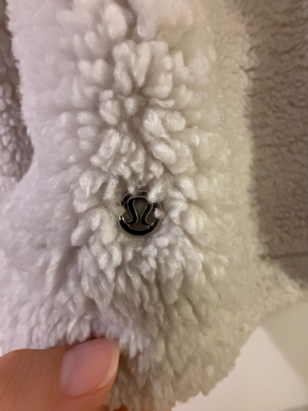 Lululemon Cream Sherpa Zip-Up Jacket - Picture 4 of 4